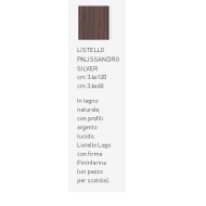 EARTH LISTELLO PALISSANDRO SILVER 3,6 x 120 - 1318419 Casalgrande Padana