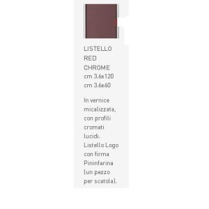 EARTH LATH RED CHROME 3,6 x 120 - 1318428 Casalgrande Padana