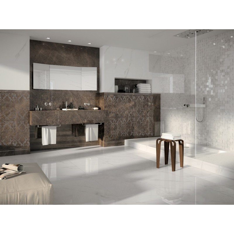 JEWELS BIANCO STATUARIO JW 01 POLI 15x60 9,3mm - MIRAGE TX57 MIRAGE - 1