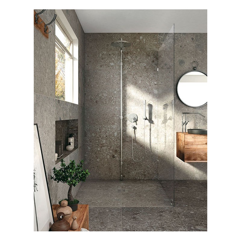 NORR GRIGIO CALDO RR 02 SUPERFICIE NATURALE  60x60 9,3mm - MIRAGE TX08 MIRAGE - 1