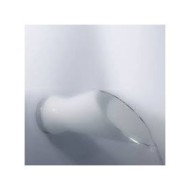SOFFI Murano Glass Bocca Vasca Incasso Bianco/Cromo  Bongio 60972CR44