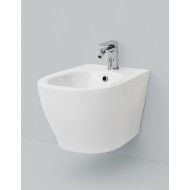 ARTCERAM TEN  4.0 WALL-HUNG BIDET  + FIXING KIT AND FISHER FITTINGS SYSTEM KIT TEB004 01 ARTCERAM - 1