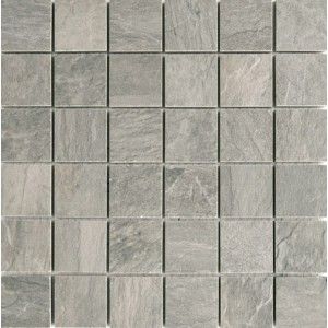 ARDOISE PLOMBE GRIP MOSAICO 5X5 - REX Ceramiche 739359 FLORIM LUXURY DESIGN - 1