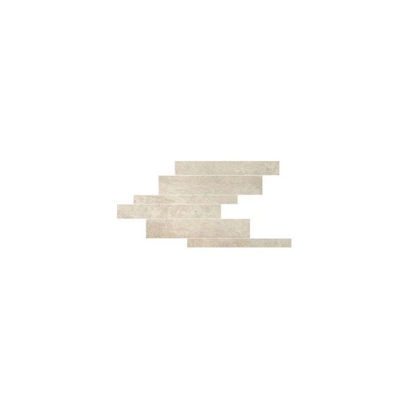 ARDOISE BLANC MODULO LISTELLO SFALSATO 21X40 - REX Ceramiche 739362 FLORIM LUXURY DESIGN - 1
