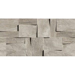 ARDOISE PLOMBE BRICK-MODUL 3D 30X30 - REX Ceramiche 739371 FLORIM LUXURY DESIGN - 1
