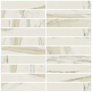 I CLASSICI CALACATTA GOLD MOSAIC  3X15 GLOSSY - REX Ceramiche 750721 FLORIM LUXURY DESIGN - 1