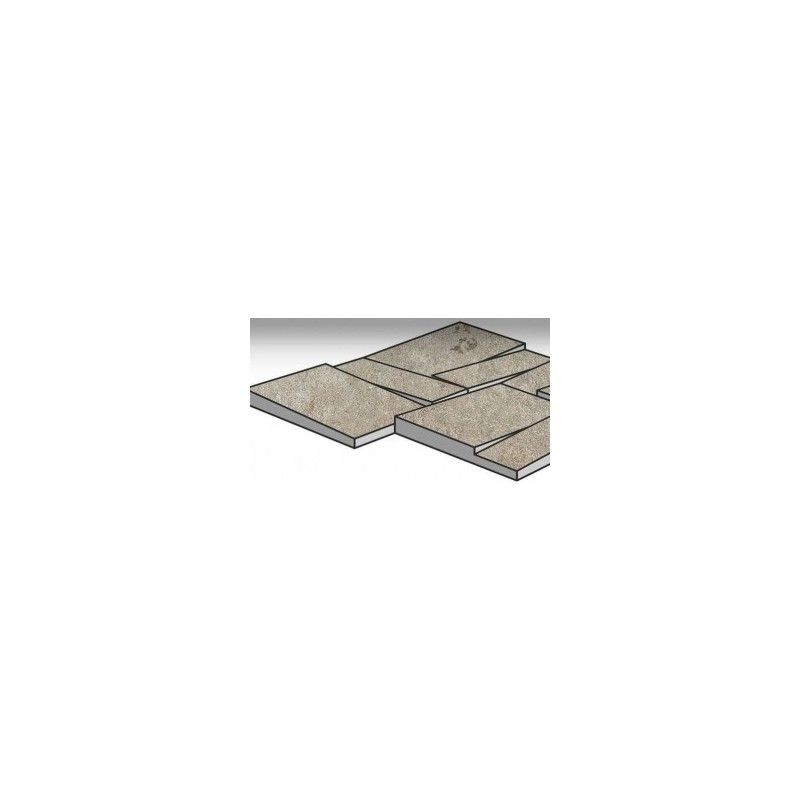 LA ROCHE ECRU BRICK-MODUL 3D 30X30 - REX Ceramiche 742241 FLORIM LUXURY DESIGN - 1