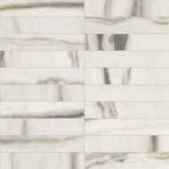 PREXIOUS REX WHITE FANTASY  MOSAICO 3X15 GLOSSY - REX Ceramiche 756310 FLORIM LUXURY DESIGN - 1