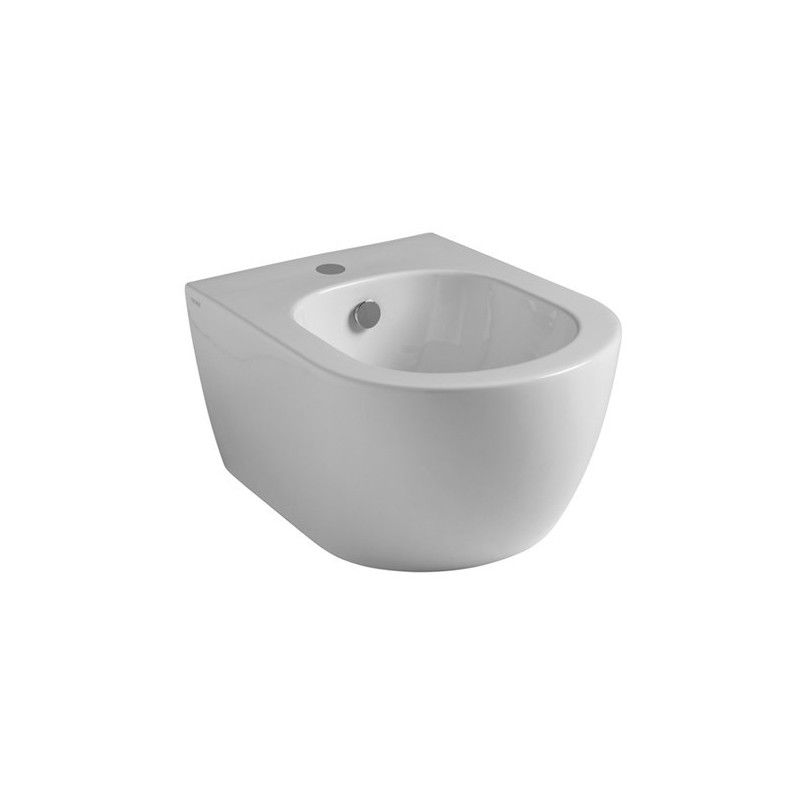 GSG LIKE  Bidet suspendu un seul trou (sans trou sur demande)  BRILLANT BLANC 36x52,5 LKBISO GSG  - 1